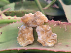 Natural Golden Limonite Quartz Crystal Clusters x 70 From Solwezi, Zambia - Toprock Gemstones and Minerals 
