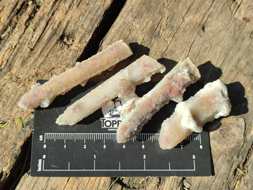 Natural Drusy Fairy Spirit Quartz Crystals x 70 From Boekenhouthoek, South Africa - Toprock Gemstones and Minerals 