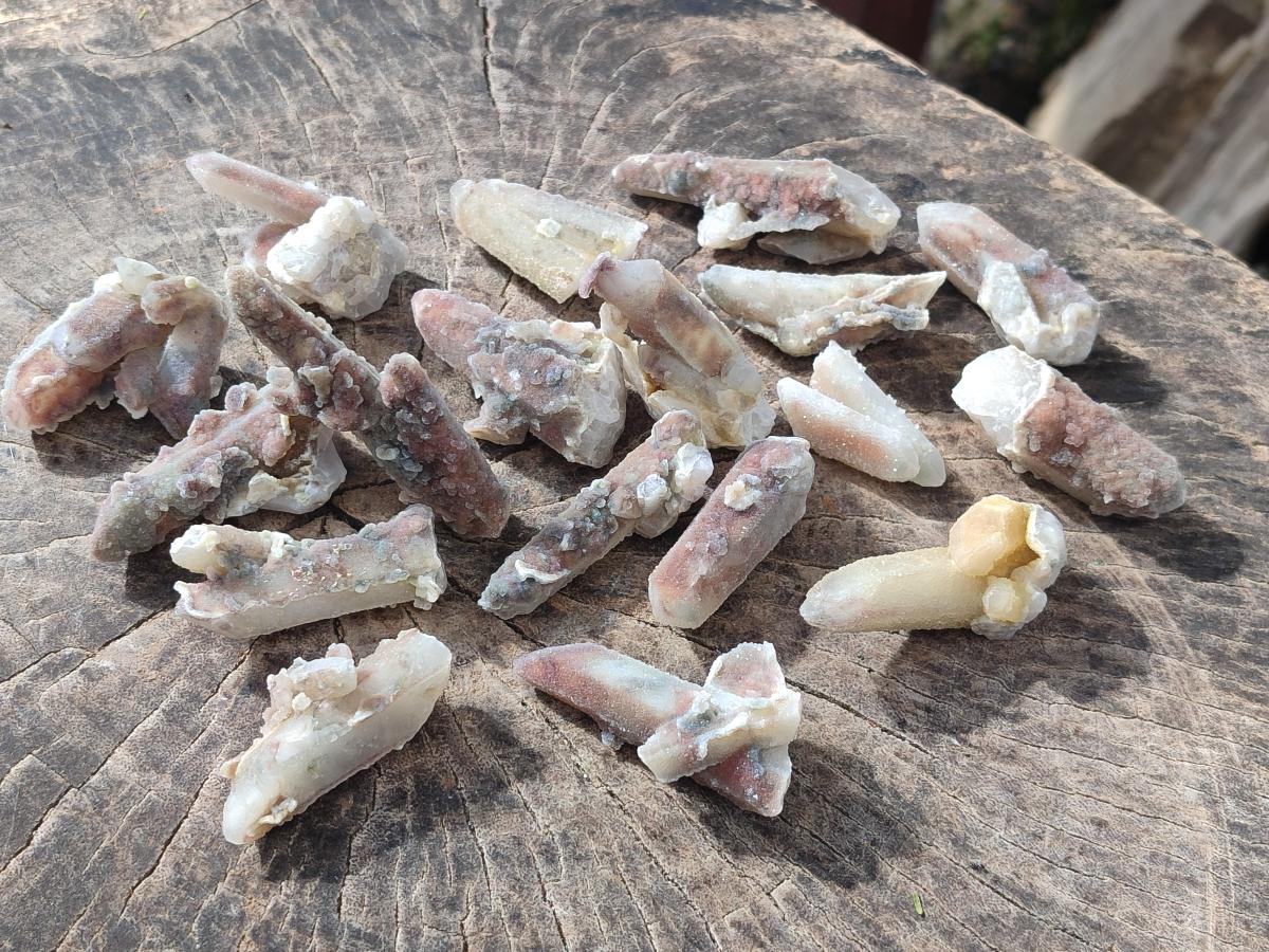 Natural Drusy Fairy Spirit Quartz Crystals x 70 From Boekenhouthoek, South Africa - Toprock Gemstones and Minerals 