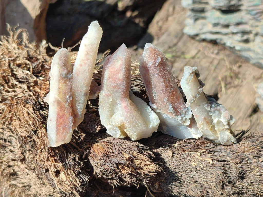 Natural Drusy Fairy Spirit Quartz Crystals x 70 From Boekenhouthoek, South Africa - Toprock Gemstones and Minerals 