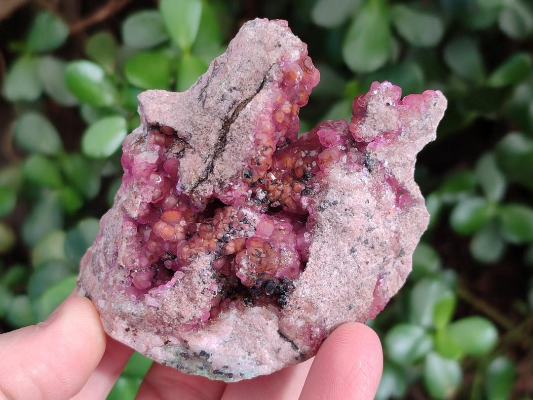 Natural Spherocobaltite Cabinet Size Specimens x 3 From Musonoi Mine, Congo - Toprock Gemstones and Minerals 