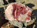 Natural Spherocobaltite Cabinet Size Specimens x 3 From Musonoi Mine, Congo - Toprock Gemstones and Minerals 
