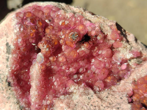 Natural Spherocobaltite Cabinet Size Specimens x 3 From Musonoi Mine, Congo - Toprock Gemstones and Minerals 