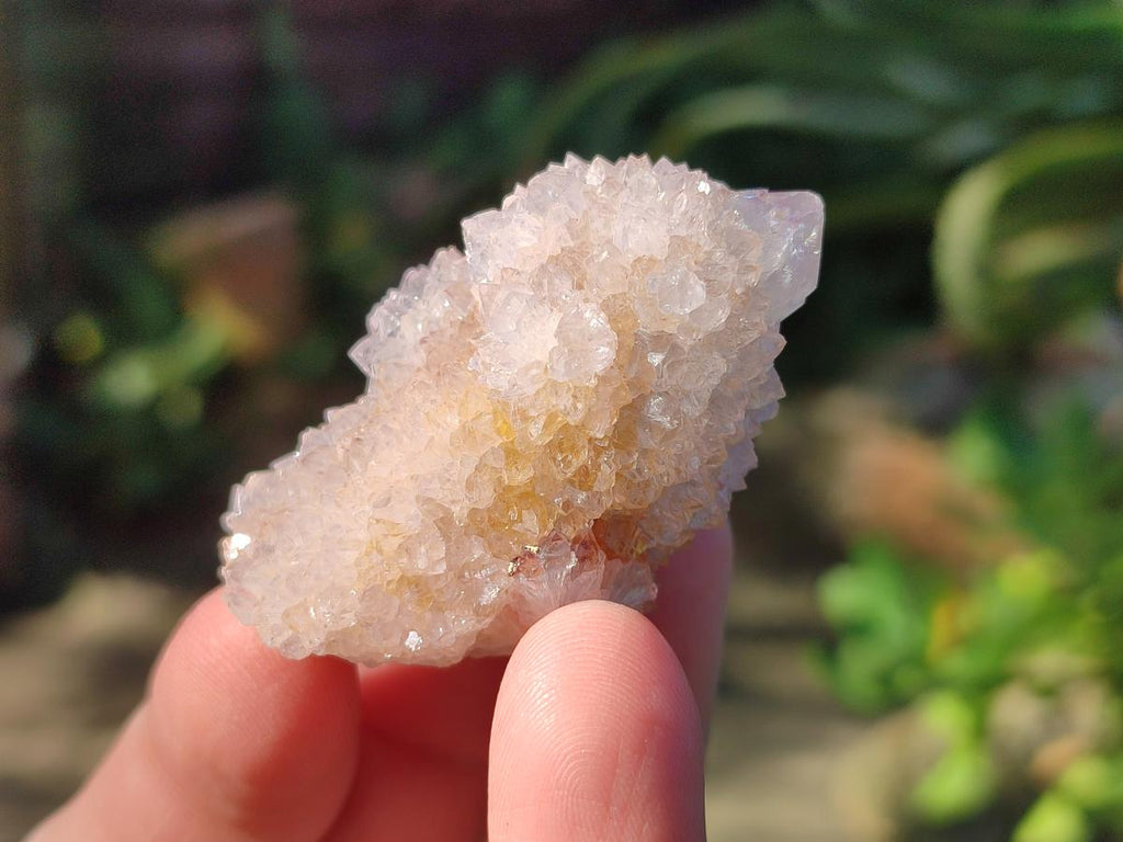 Natural White Drusy Spirit Quartz Clusters x 20 From Boekenhouthoek, South Africa - Toprock Gemstones and Minerals 