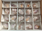 Natural White Drusy Spirit Quartz Clusters x 20 From Boekenhouthoek, South Africa - Toprock Gemstones and Minerals 