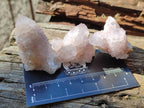 Natural White Drusy Spirit Quartz Clusters x 20 From Boekenhouthoek, South Africa - Toprock Gemstones and Minerals 