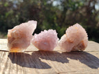 Natural White Drusy Spirit Quartz Clusters x 20 From Boekenhouthoek, South Africa - Toprock Gemstones and Minerals 