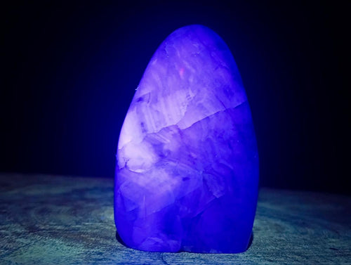 Polished Watermelon Fluorite Standing Display Pieces x 3 From Uis, Namibia - Toprock Gemstones and Minerals 