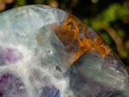 Polished Watermelon Fluorite Standing Display Pieces x 3 From Uis, Namibia - Toprock Gemstones and Minerals 