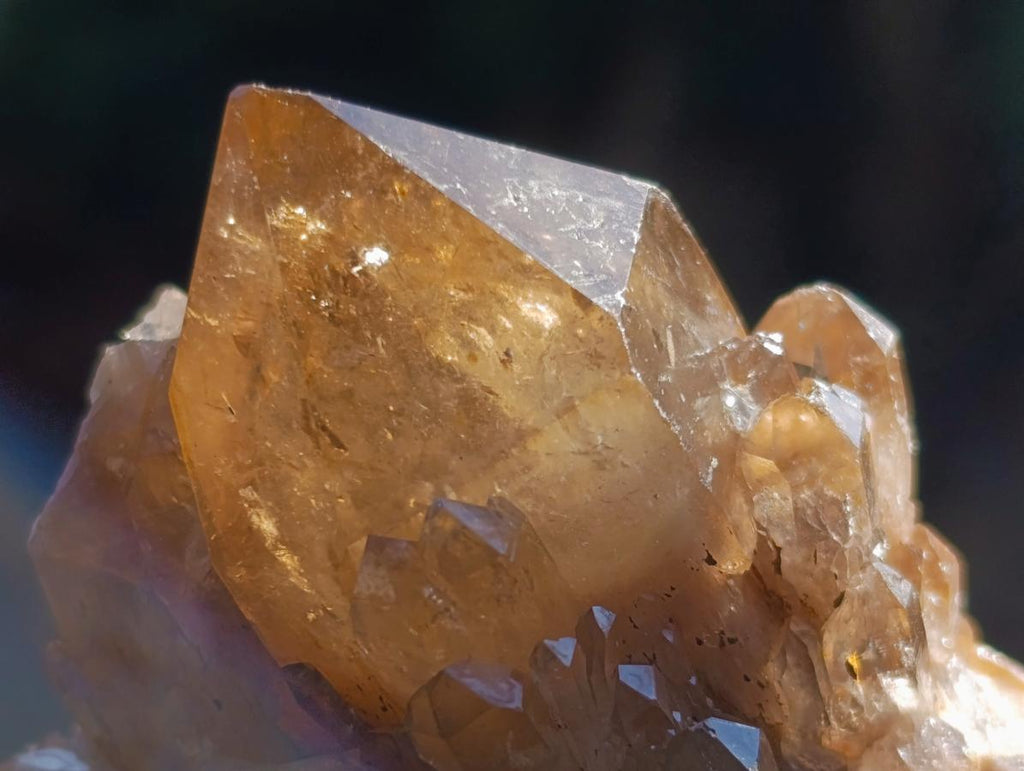 Natural Cascading Smokey Citrine Quartz Clusters x 12 From Luena, Congo - Toprock Gemstones and Minerals 