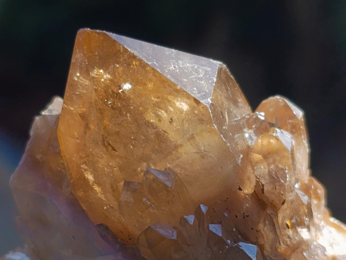 Natural Cascading Smokey Citrine Quartz Clusters x 12 From Luena, Congo - Toprock Gemstones and Minerals 