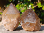 Natural Cascading Smokey Citrine Quartz Clusters x 12 From Luena, Congo - Toprock Gemstones and Minerals 