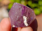 Polished Window Amethyst Crystals x 20 From Akansobe, Madagascar - Toprock Gemstones and Minerals 