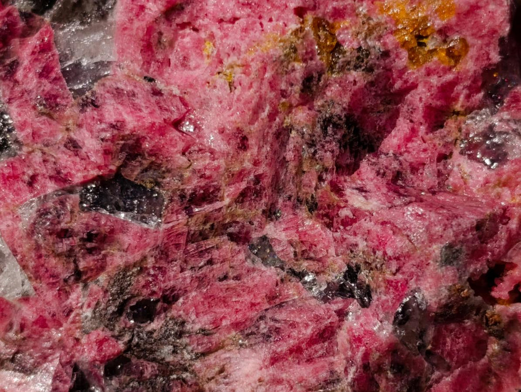 Natural Rhodonite Cobbed Specimens x 6 From Rhusinga, Zimbabwe - Toprock Gemstones and Minerals 