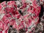 Natural Rhodonite Cobbed Specimens x 6 From Rhusinga, Zimbabwe - Toprock Gemstones and Minerals 