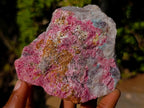 Natural Rhodonite Cobbed Specimens x 6 From Rhusinga, Zimbabwe - Toprock Gemstones and Minerals 