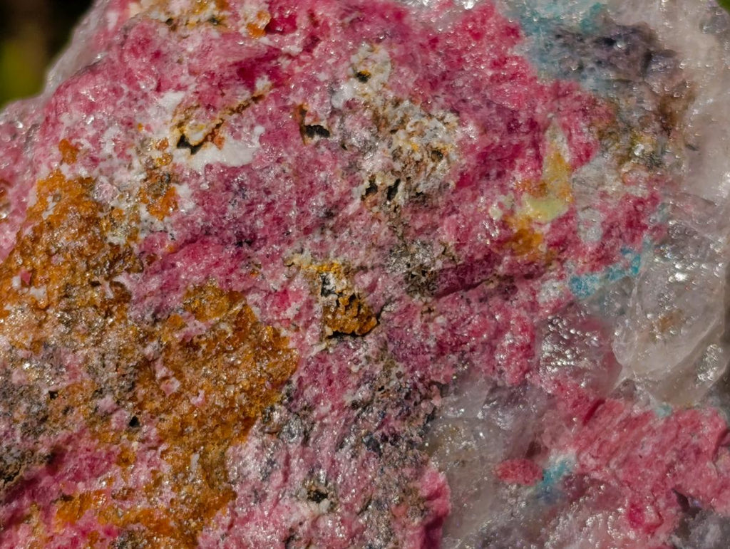 Natural Rhodonite Cobbed Specimens x 6 From Rhusinga, Zimbabwe - Toprock Gemstones and Minerals 