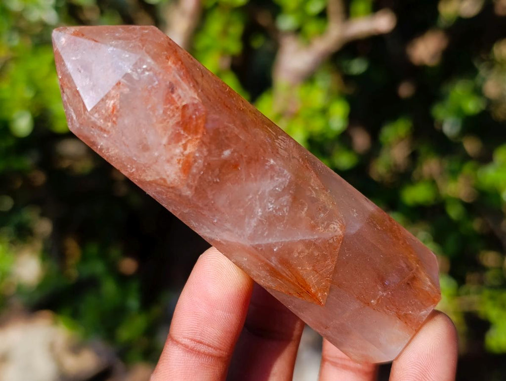 Polished Red Hematoid Quartz Display Crystals x 12 From Ambatondrazaka, Madagascar - Toprock Gemstones and Minerals 