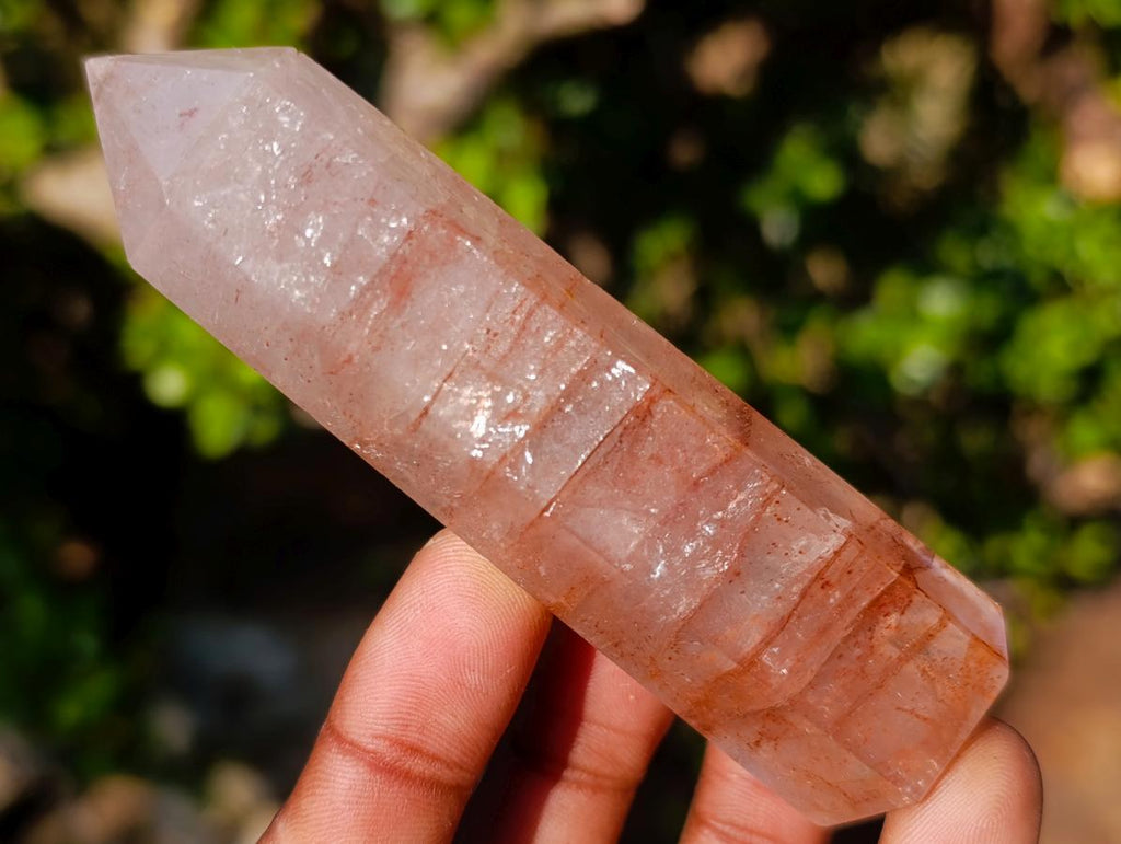 Polished Red Hematoid Quartz Display Crystals x 12 From Ambatondrazaka, Madagascar - Toprock Gemstones and Minerals 