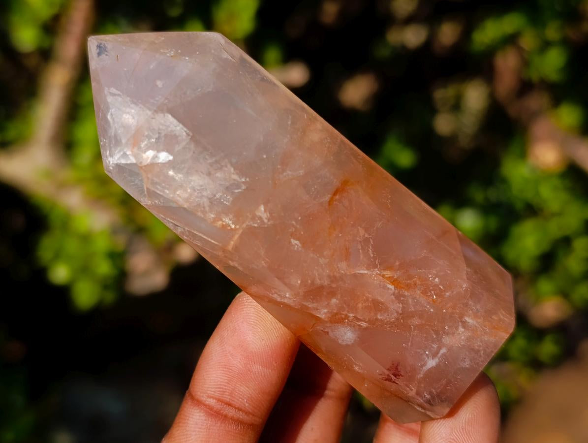 Polished Red Hematoid Quartz Display Crystals x 12 From Ambatondrazaka, Madagascar - Toprock Gemstones and Minerals 