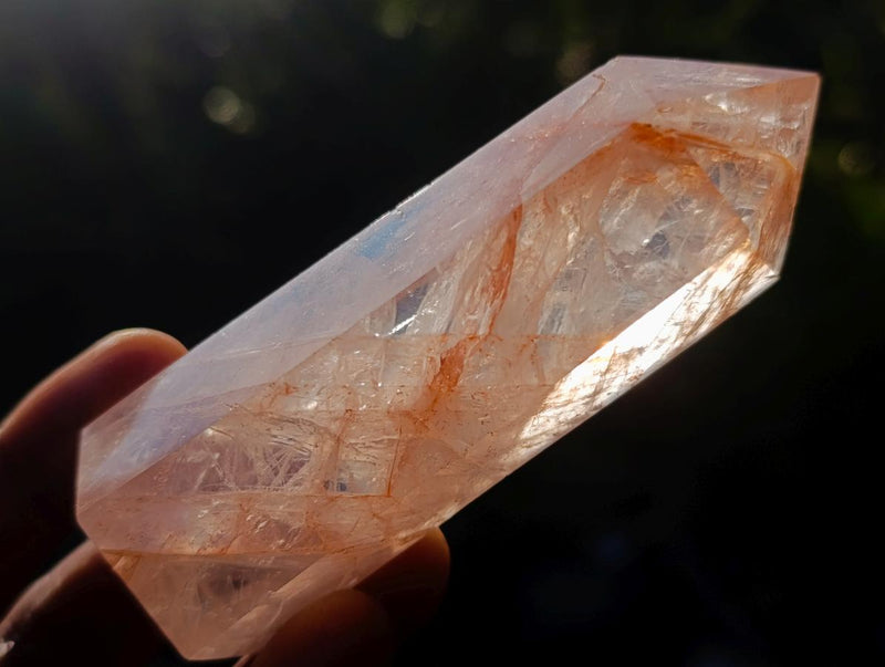 Polished Red Hematoid Quartz Display Crystals x 12 From Ambatondrazaka, Madagascar - Toprock Gemstones and Minerals 