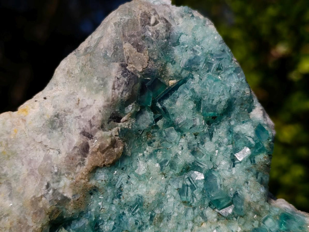 Natural Large Green Cubic Fluorite Specimen x 1 From Mandrosonoro, Madagascar - Toprock Gemstones and Minerals 