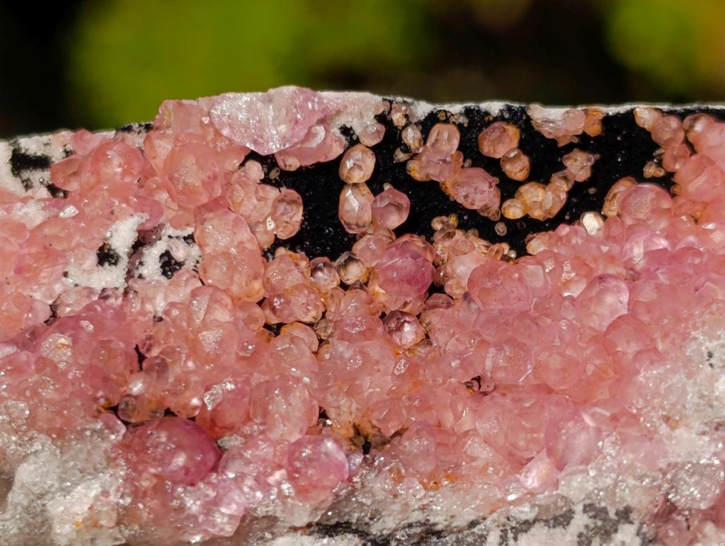 Natural Spherocobaltite Specimens x 3 From Musonoi Mine, Congo - Toprock Gemstones and Minerals 