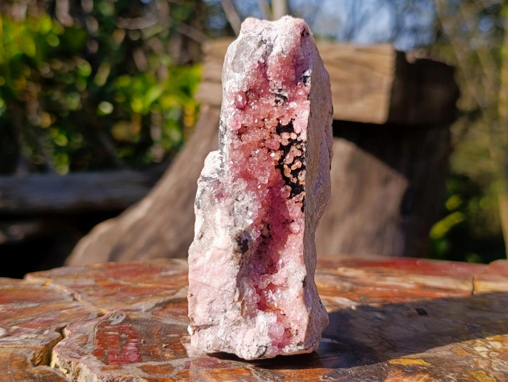Natural Spherocobaltite Specimens x 3 From Musonoi Mine, Congo - Toprock Gemstones and Minerals 