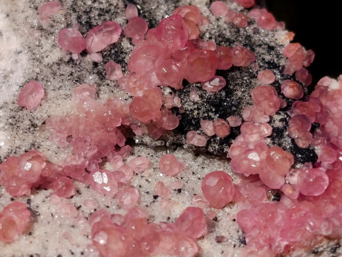 Natural Spherocobaltite Specimens x 3 From Musonoi Mine, Congo - Toprock Gemstones and Minerals 
