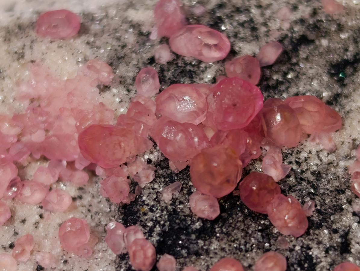 Natural Spherocobaltite Specimens x 3 From Musonoi Mine, Congo - Toprock Gemstones and Minerals 