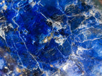 Polished Dumortierite Standing Display Pieces x 6 From Madagascar - Toprock Gemstones and Minerals 