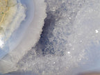 Polished Large Blue Lace Agate Standing Display Piece x 1 From Nsanje, Malawi - Toprock Gemstones and Minerals 