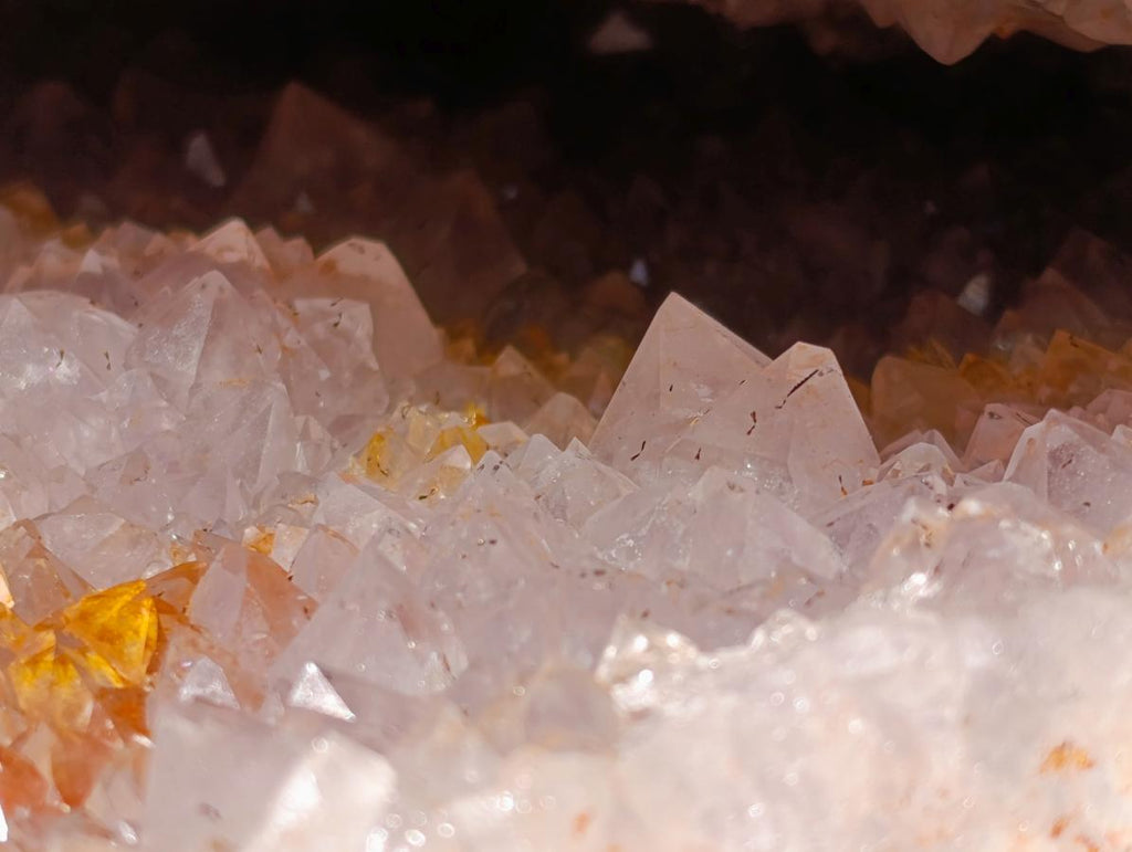 Natural XL Agate Geode with Crystalline Quartz Centre x 1 From Maintirano, Madagascar - Toprock Gemstones and Minerals 