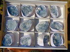 Natural Blue Celestite Specimens x 12 From Sakoany, Madagascar - Toprock Gemstones and Minerals 