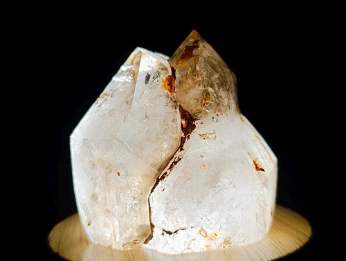 Polished Smokey Window Quartz Crystals x 6 From Akansobe, Madagascar - Toprock Gemstones and Minerals 