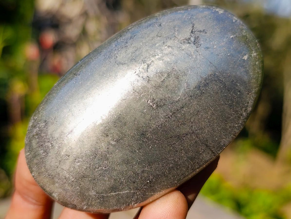 Polished Basalt Pharaoh Stone Galets x 12 From Iron Duke Mine, Zimbabwe - Toprock Gemstones and Minerals 