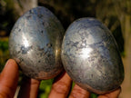 Polished Basalt Pharaoh Stone Galets x 12 From Iron Duke Mine, Zimbabwe - Toprock Gemstones and Minerals 