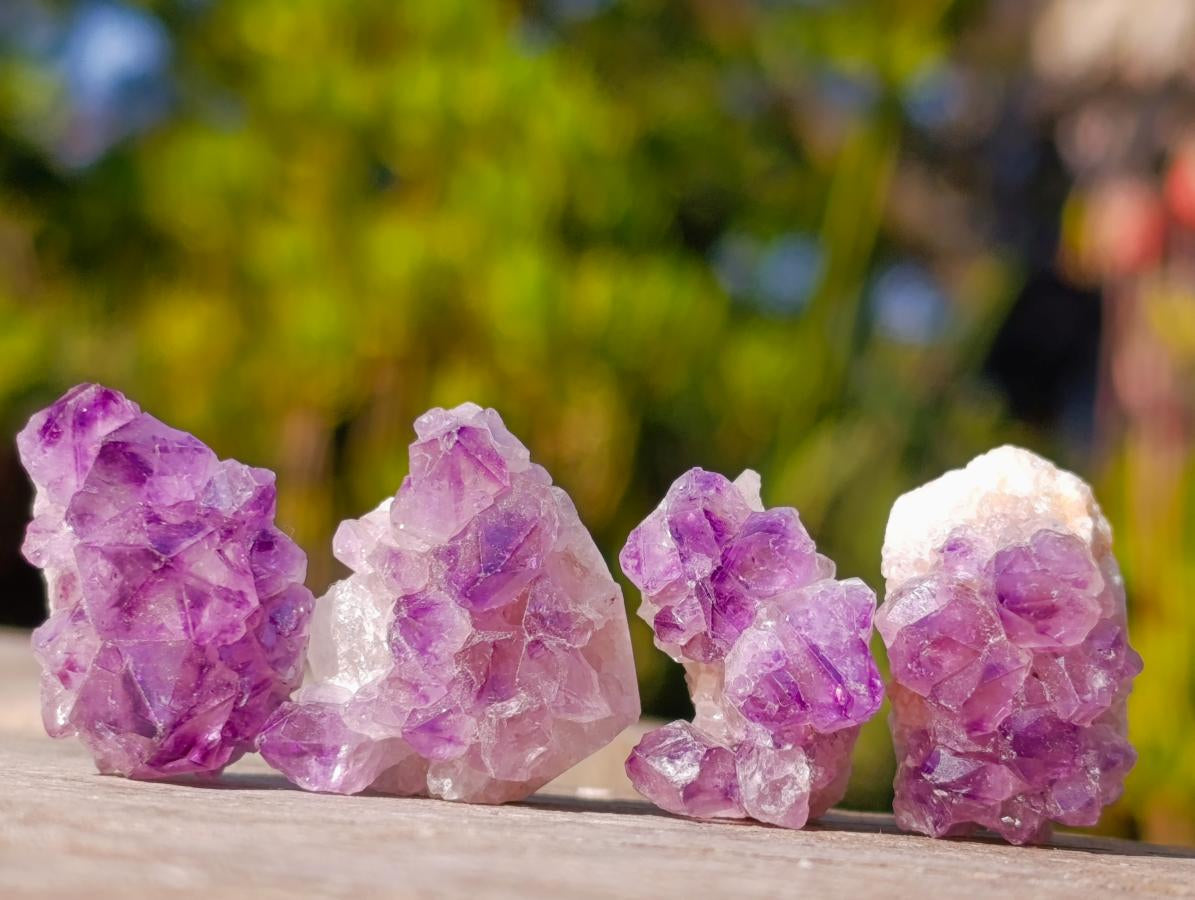 Natural Mini Amethyst Clusters x 70 From Ambatondrazaka, Madagascar - Toprock Gemstones and Minerals 