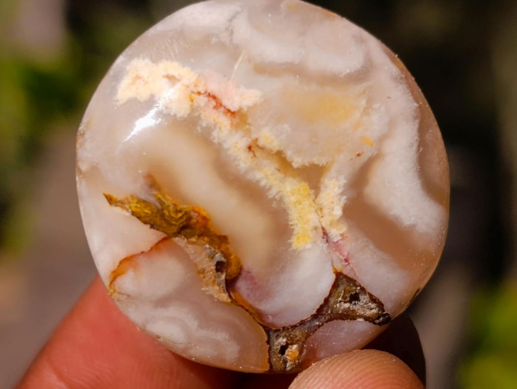 Polished Flower Agate Free Forms x 70 From Antsahalova, Madagascar - Toprock Gemstones and Minerals 