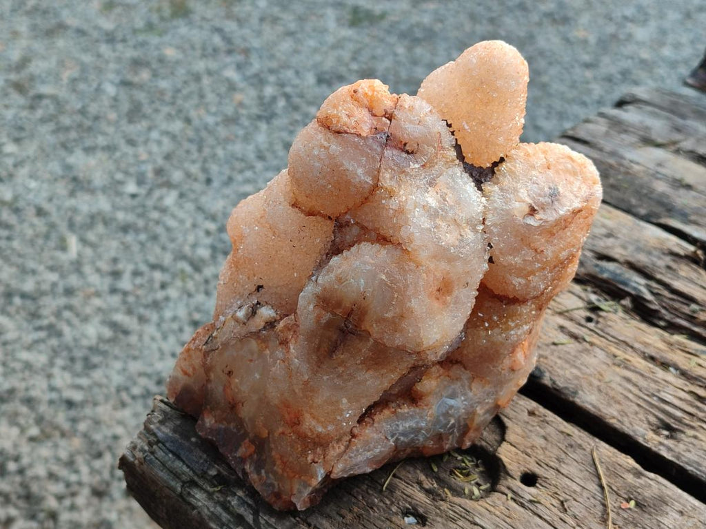 Natural Stalagmitic Agate with Cristobalite x 2 From Didi, Madagascar - Toprock Gemstones and Minerals 
