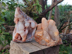 Natural Stalagmitic Agate with Cristobalite x 2 From Didi, Madagascar - Toprock Gemstones and Minerals 