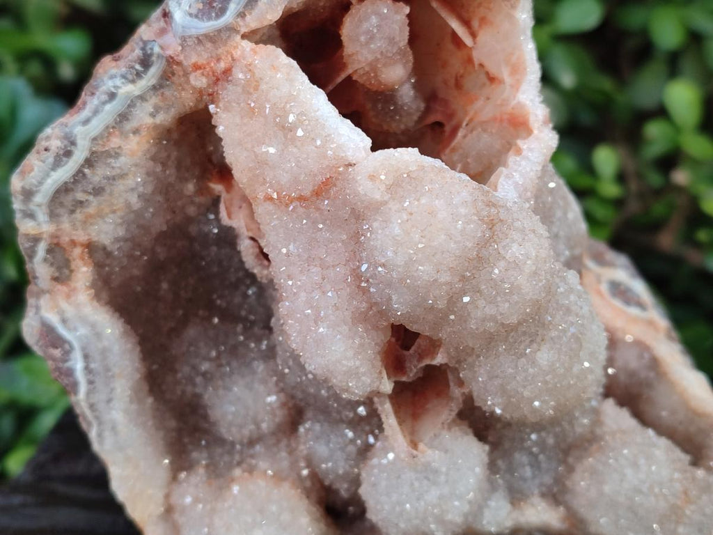 Natural Stalagmitic Agate with Cristobalite x 2 From Didi, Madagascar - Toprock Gemstones and Minerals 