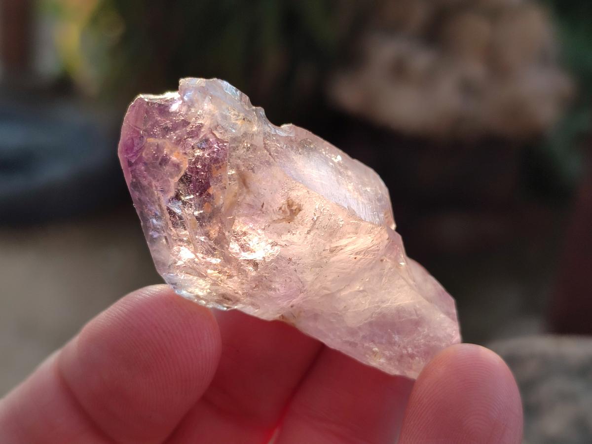 Natural Skeletal Window Amethyst Crystals x 20 From Chiredzi, Zimbabwe - Toprock Gemstones and Minerals 