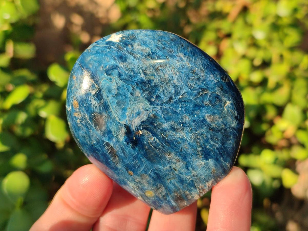 Polished Dumortierite Standing Display Pieces x 6 From Madagascar - Toprock Gemstones and Minerals 