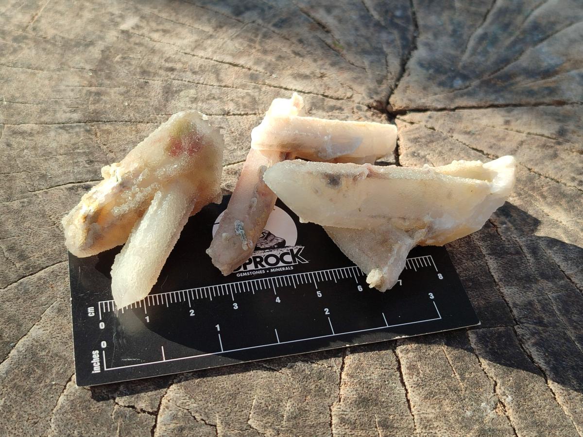 Natural Drusy Fairy Spirit Quartz Crystals x 35 From Boekenhouthoek, South Africa - Toprock Gemstones and Minerals 