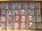 Polished Gemmy Rose Quartz Mushrooms x 24 From Madagascar - Toprock Gemstones and Minerals 