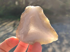 Polished On One Side Blue Lace Agate Geodes x 12 From Nsanje, Malawi - Toprock Gemstones and Minerals 
