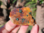 Natural Ball Malachite Specimens Coated with Drusy Quartz on Dolomite x 2 From Mindingi Mine, Congo - Toprock Gemstones and Minerals 