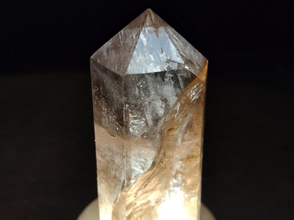 Polished Smokey Quartz Crystals x 2 From Madagascar - Toprock Gemstones and Minerals 