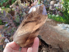 Polished Smokey Quartz Crystals x 2 From Madagascar - Toprock Gemstones and Minerals 